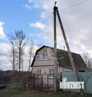Дом 54м², 2-этажный, участок 9 сот.