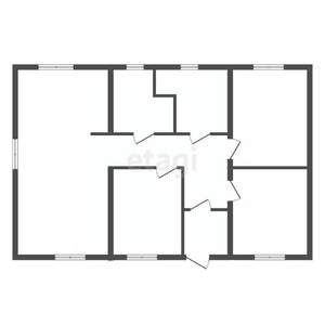 Дом 119м², 1-этажный, участок 4 сот.