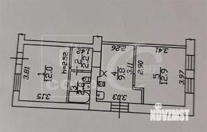 Дом 40м², 1-этажный, участок 3 сот.