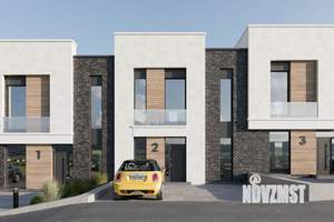 Таунхаус 133м², 2-этажный, участок 2 сот.