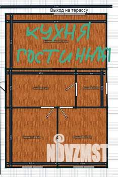 Дом 65м², 1-этажный, участок 4 сот.