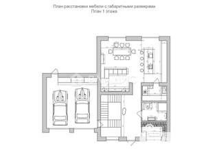 Дом 398м², 2-этажный, участок 5 сот.  