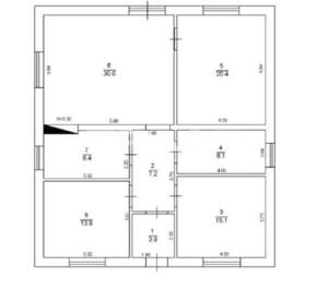 Дом 100м², 1-этажный, участок 4 сот.  