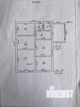 Дом 85м², 1-этажный, участок 5 сот.  