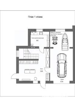 Таунхаус 245м², 3-этажный, участок 3 сот.  