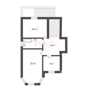 Дом 180м², 2-этажный, участок 8 сот.  