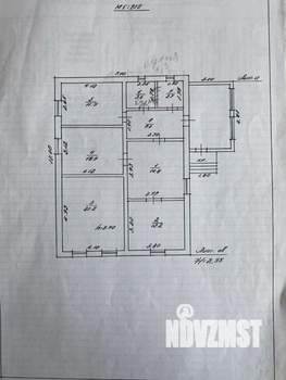 Дом 85м², 1-этажный, участок 5 сот.  