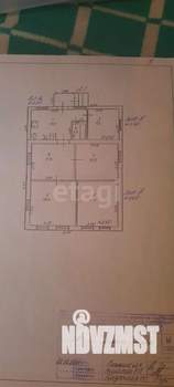Дом 106м², 1-этажный, участок 4 сот.  