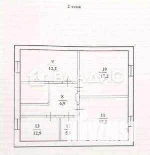 Дом 144м², 2-этажный, участок 6 сот.  