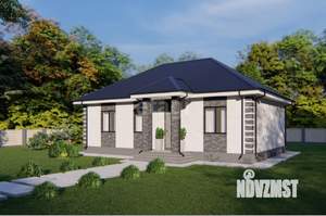 Дом 119м&sup2;, 1-этажный, участок 5 сот.  