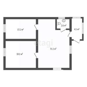 Дом 180м², 2-этажный, участок 7 сот.  