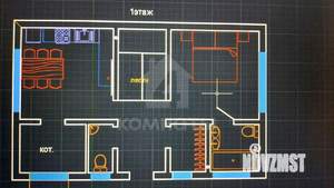 Коттедж 110м², 2-этажный, участок 3 сот.  