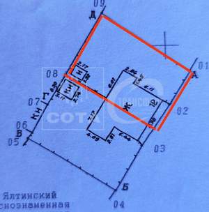 Дом 36м², 1-этажный, участок 3 сот.  