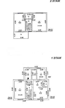 Дом 99м², 2-этажный, участок 9 сот.  