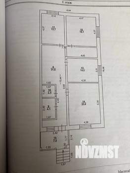 Таунхаус 116м², 1-этажный, участок 4 сот.  
