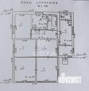 Дом 65м², 1-этажный, участок 4 сот.  