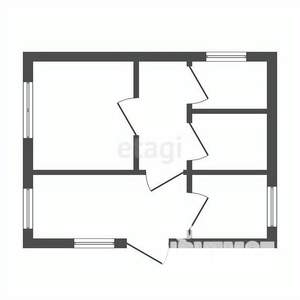 Дом 107м&sup2;, 1-этажный, участок 6 сот.  