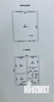 Дом 135м², 2-этажный, участок 4 сот.  