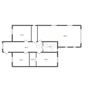 Дом 150м&sup2;, 1-этажный, участок 10 сот.  