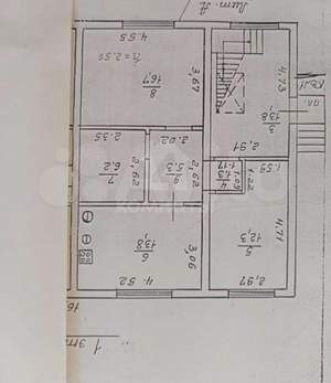 Дом 270м², 3-этажный, участок 5 сот.  