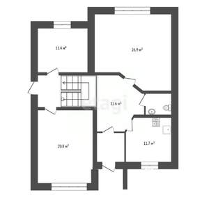 Дом 375м², 3-этажный, участок 10 сот.  