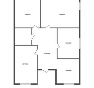 Дом 120м², 2-этажный, участок 6 сот.  