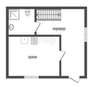 Дом 45м², 2-этажный, участок 5 сот.  