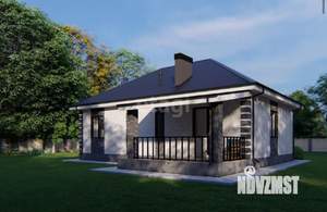 Дом 119м&sup2;, 1-этажный, участок 5 сот.  