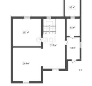Дом 240м², 2-этажный, участок 8 сот.  