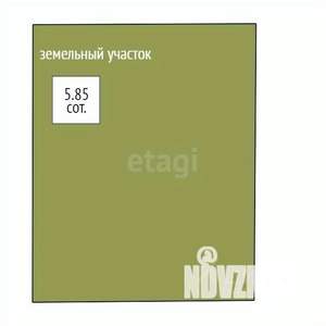 Дача 34м², 1-этажный, участок 6 сот.  