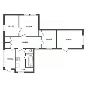 Дом 87м², 1-этажный, участок 10 сот.  