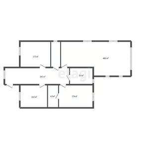 Дом 150м², 1-этажный, участок 10 сот.  