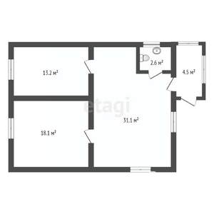 Дом 180м², 2-этажный, участок 7 сот.  