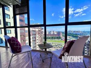 1-к квартира, посуточно, 43м2, 17/25 этаж