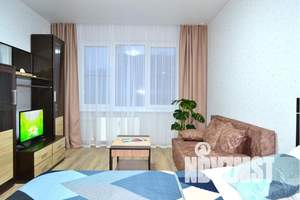 1-к квартира, посуточно, 39м2, 9/17 этаж