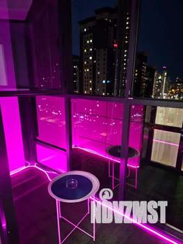 1-к квартира, посуточно, 46м2, 12/18 этаж