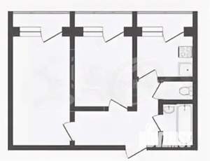2-к квартира, на длительный срок, 50м2, 2/16 этаж