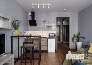 1-к квартира, посуточно, 24м2, 1/1 этаж