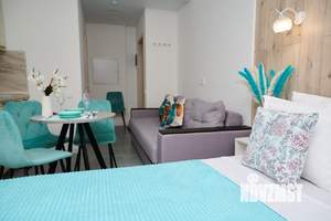 Студия квартира, посуточно, 21м2, 1/6 этаж