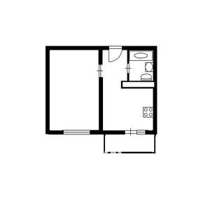 1-к квартира, на длительный срок, 34м2, 2/18 этаж