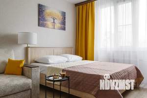 1-к квартира, посуточно, 40м2, 9/17 этаж