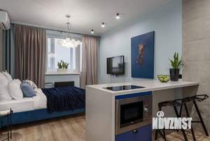 1-к квартира, посуточно, 28м2, 1/1 этаж