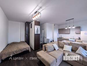 Студия квартира, на длительный срок, 34м2, 6/16 этаж