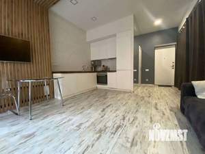 Студия квартира, на длительный срок, 40м2, 4/22 этаж