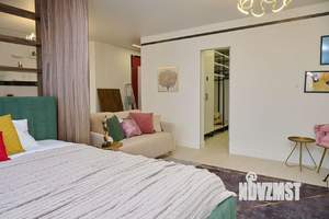 1-к квартира, посуточно, 44м2, 1/1 этаж