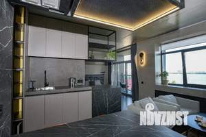 Студия квартира, посуточно, 42м2, 8/18 этаж