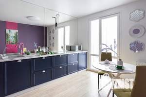 1-к квартира, посуточно, 40м2, 15/17 этаж