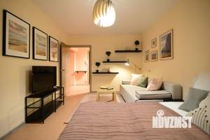 1-к квартира, посуточно, 37м2, 17/25 этаж