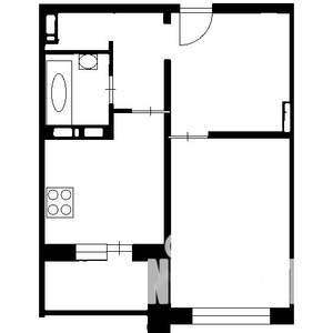 1-к квартира, на длительный срок, 38м2, 8/10 этаж