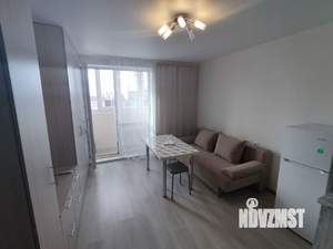 Студия квартира, на длительный срок, 19м2, 12/17 этаж